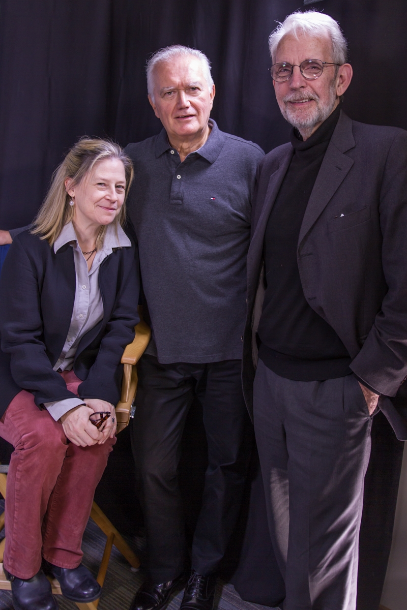 Walter Murch with Prof. Brane Zivkovic and Chair Mary Bitel